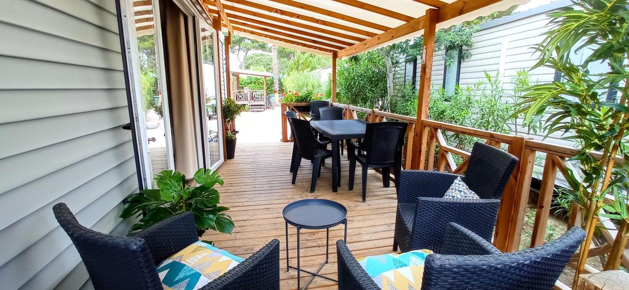 Happymobilhome Argeles-Sur-Mer -Plage A 500M- Camping 4 Etoiles Del Mar Zewnętrze zdjęcie