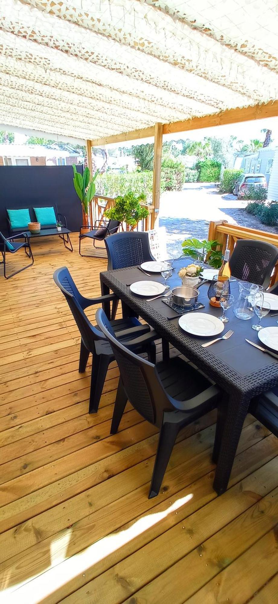 Happymobilhome Argeles-Sur-Mer -Plage A 500M- Camping 4 Etoiles Del Mar Zewnętrze zdjęcie